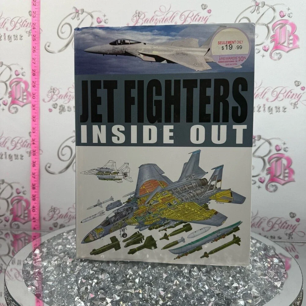 Book Jet Fighters Inside Out - Illustrated Aircraft Reference (Gray/White)